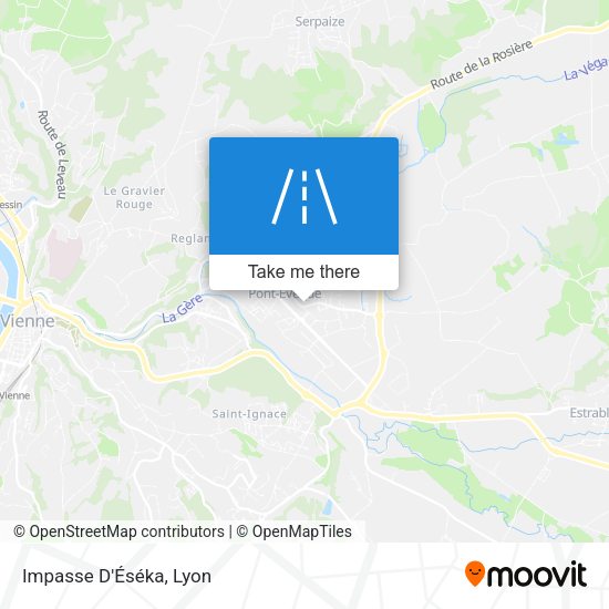 Impasse D'Éséka map