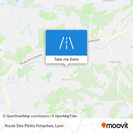 Route Des Petits Potaches map