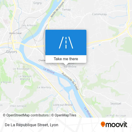 Rue De La République map