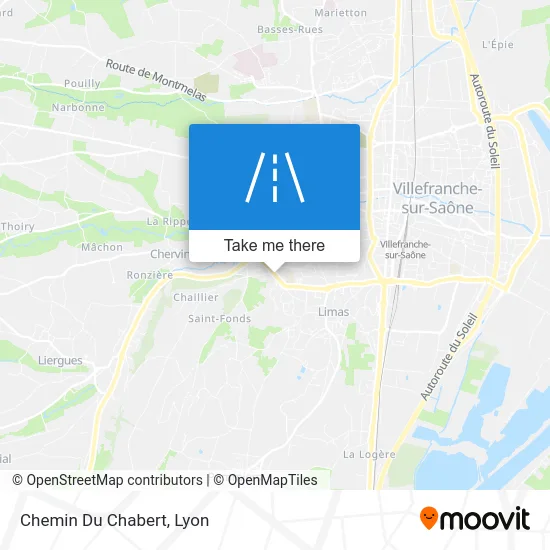 Chemin Du Chabert map