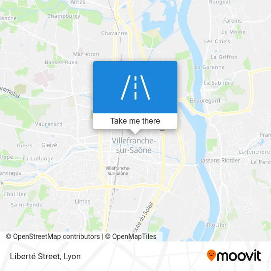 Rue De La Liberté map