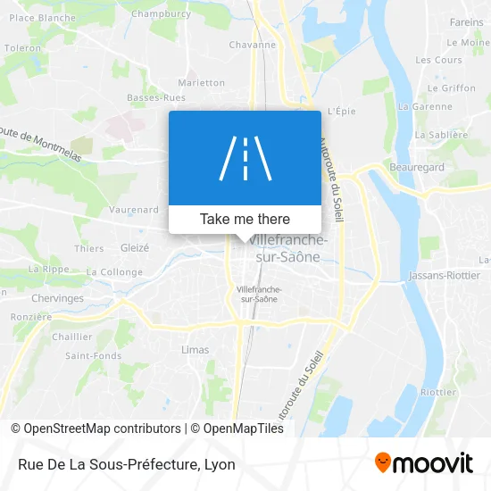 Rue De La Sous-Préfecture map