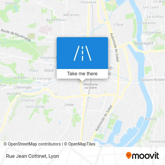 Rue Jean Cottinet map