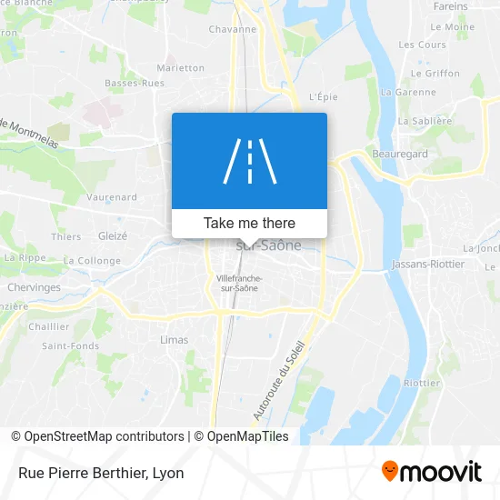 Rue Pierre Berthier map