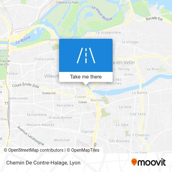 Chemin De Contre-Halage map