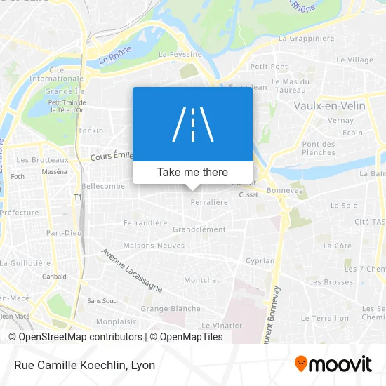 Rue Camille Koechlin map
