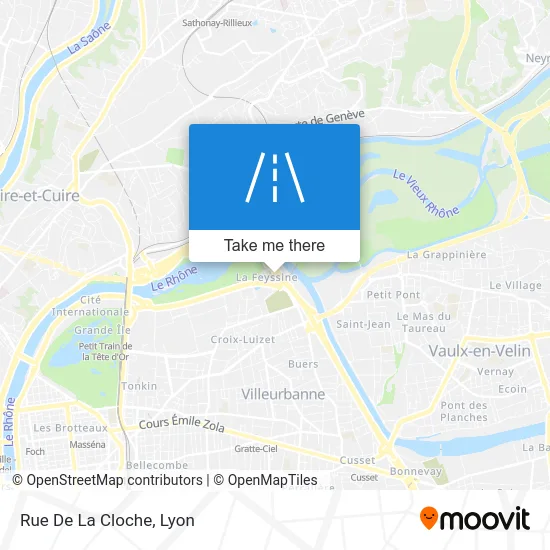 Rue De La Cloche map