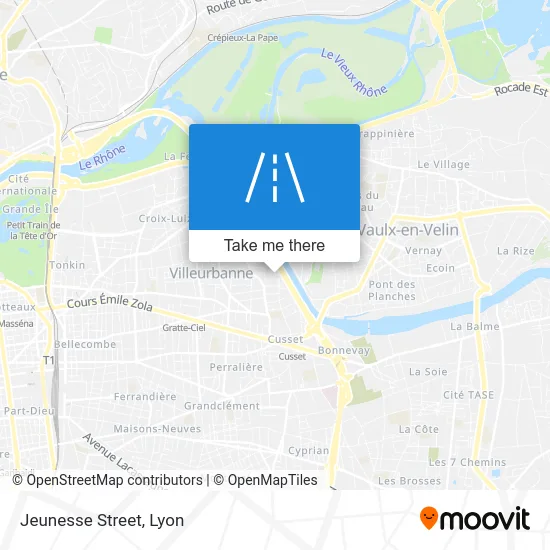 Rue De La Jeunesse map