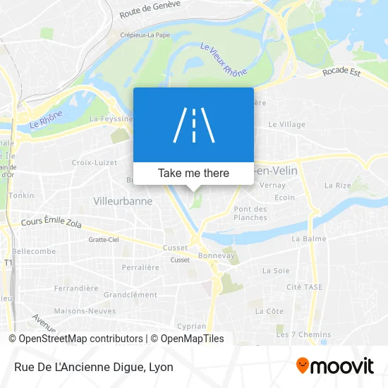 Rue De L'Ancienne Digue map