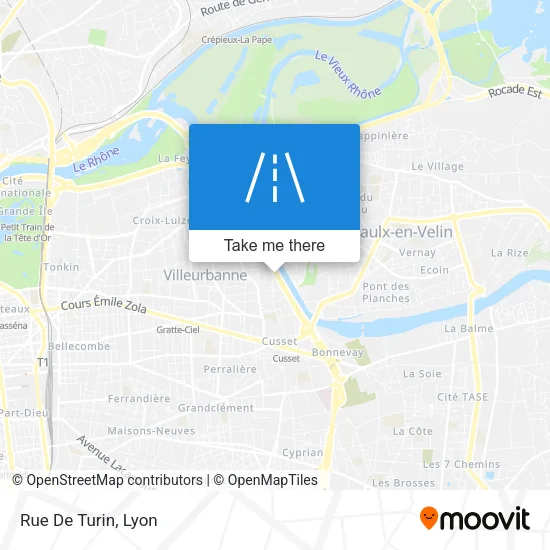 Rue De Turin map