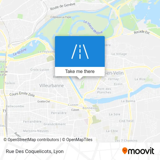 Rue Des Coquelicots map