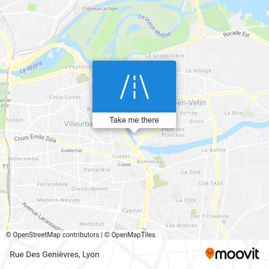 Rue Des Genièvres map