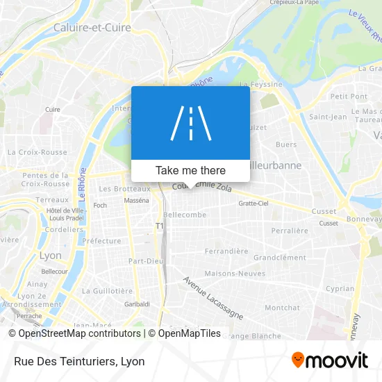 Rue Des Teinturiers map