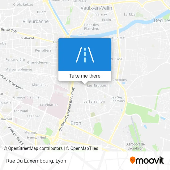 Rue Du Luxembourg map