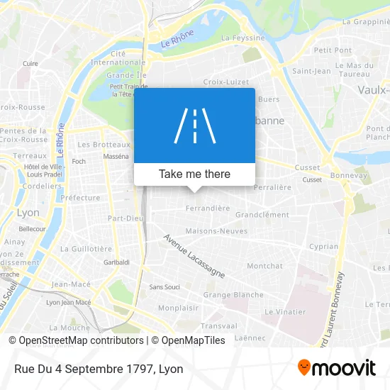 Rue Du 4 Septembre 1797 map