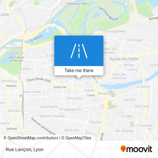 Rue Lançon map