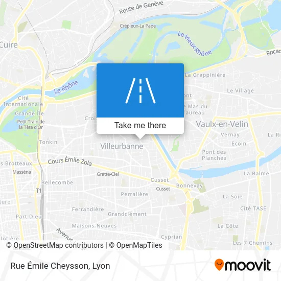 Rue Émile Cheysson map