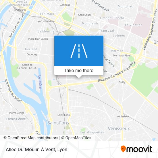 Allée Du Moulin À Vent map