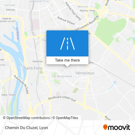 Chemin Du Cluzel map