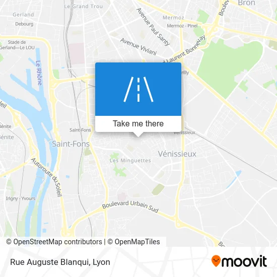 Rue Auguste Blanqui map