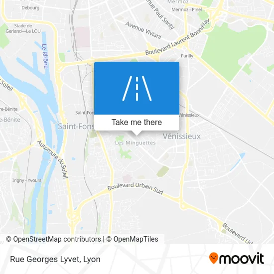 Rue Georges Lyvet map