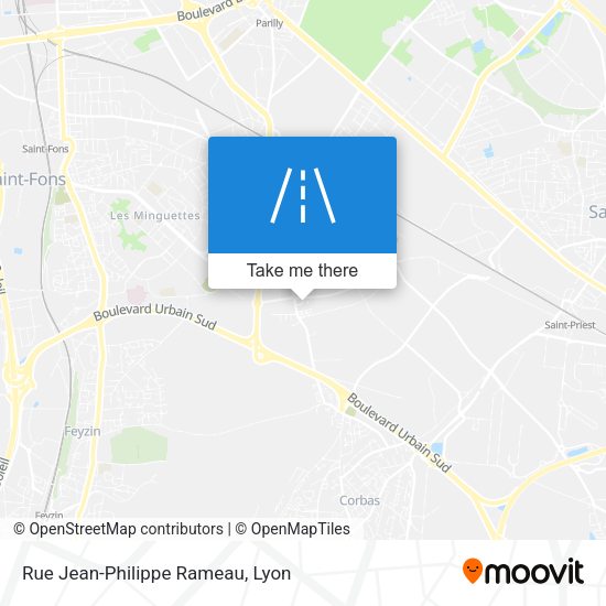 Rue Jean-Philippe Rameau map