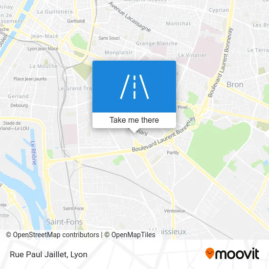 Rue Paul Jaillet map