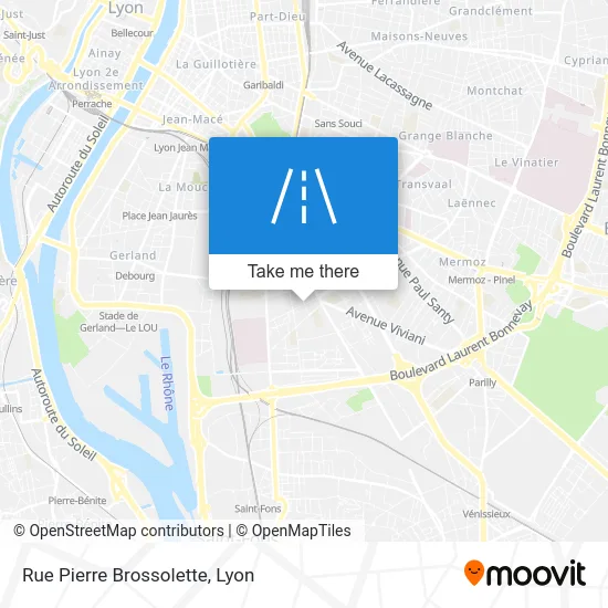 Rue Pierre Brossolette map