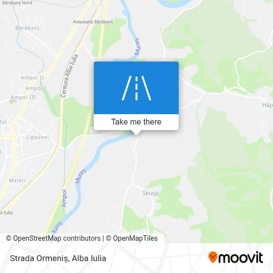 Strada Ormeniș map