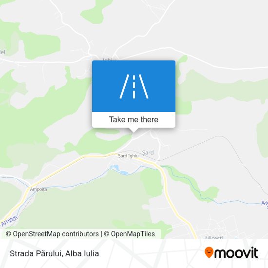 Strada Părului map