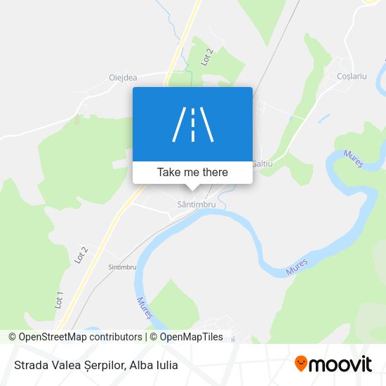 Strada Valea Șerpilor map