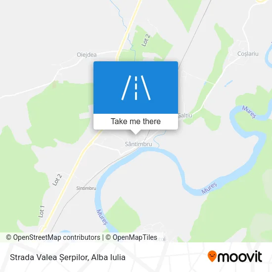 Strada Valea Șerpilor map