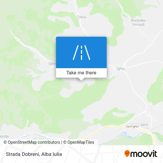 Strada Dobreni map