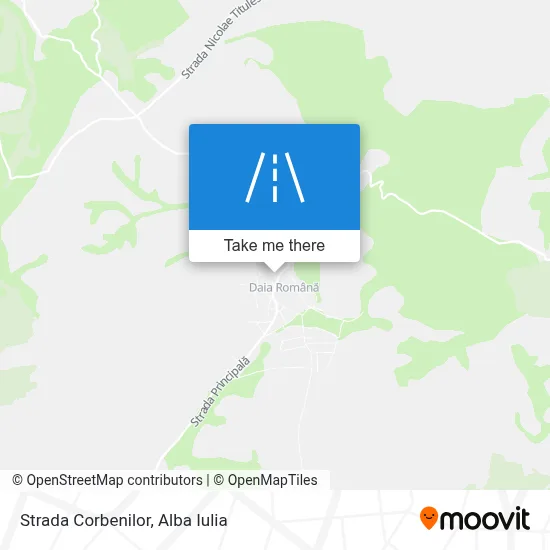 Strada Corbenilor map