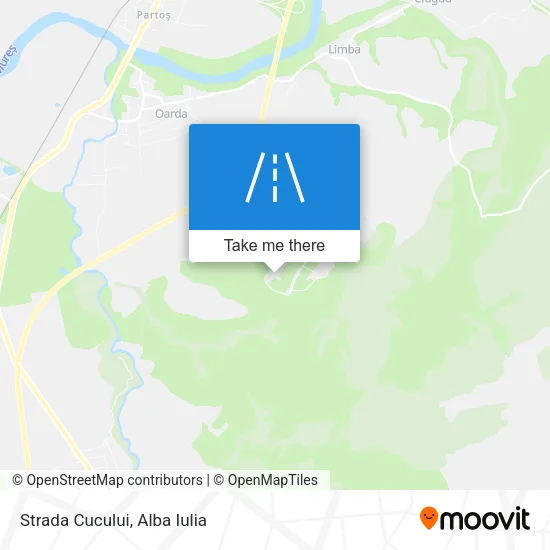Strada Cucului map