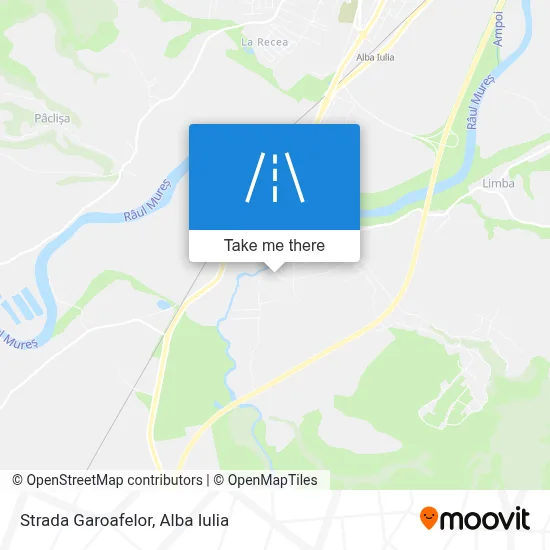 Strada Garoafelor map