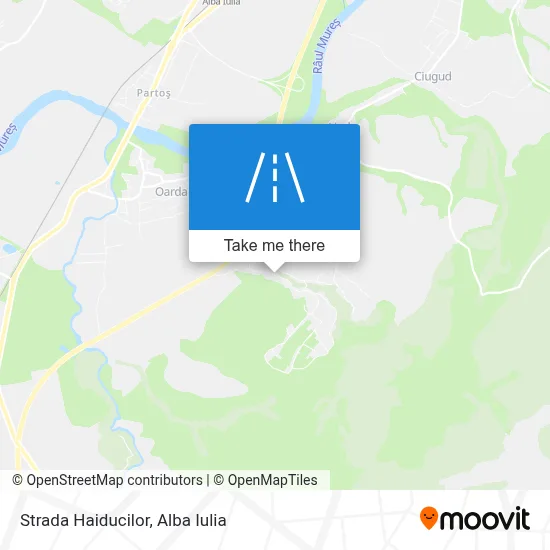 Strada Haiducilor map
