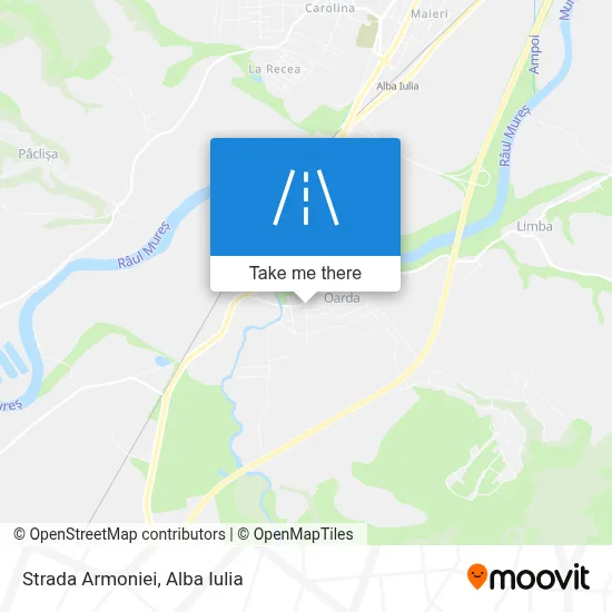 Strada Armoniei map