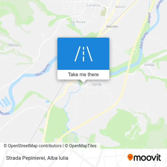 Strada Pepinierei map