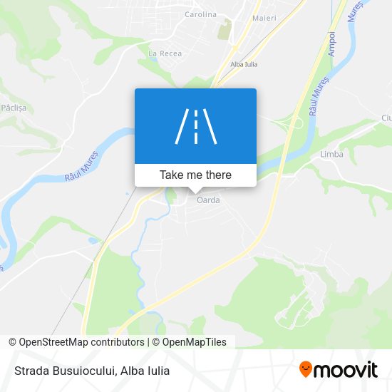 Strada Busuiocului map
