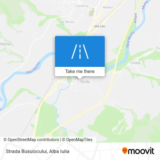 Strada Busuiocului map
