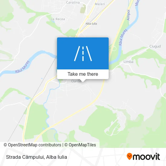 Strada Câmpului map