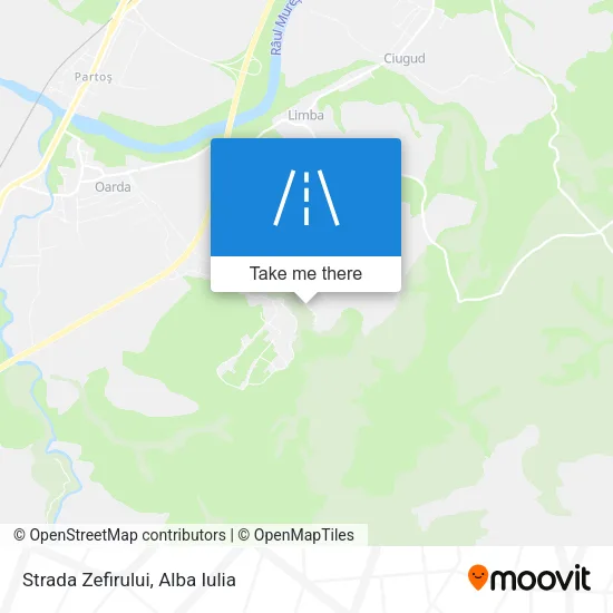 Strada Zefirului map