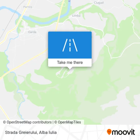 Strada Greierului map