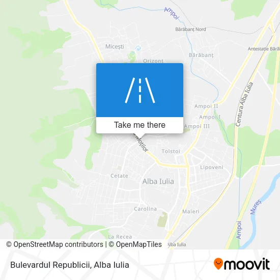 Bulevardul Republicii map