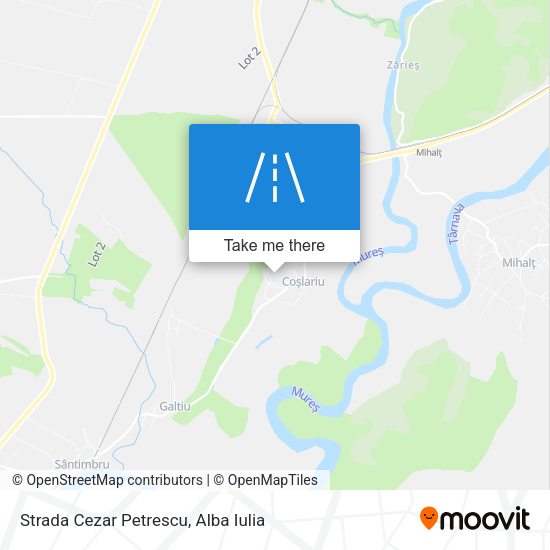 Strada Cezar Petrescu map