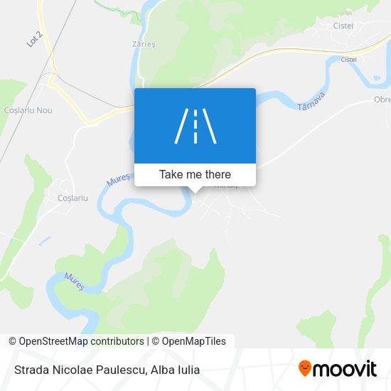 Strada Nicolae Paulescu map