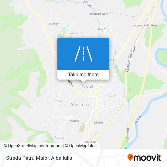 Strada Petru Maior map