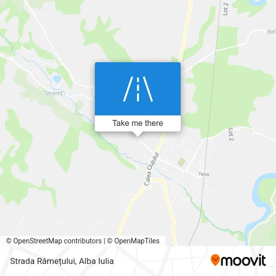 Strada Râmețului map