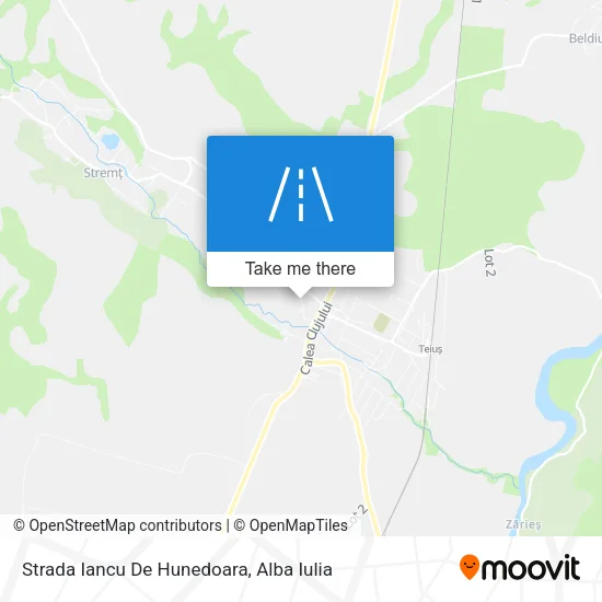 Strada Iancu De Hunedoara map